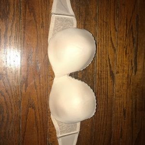 Strapless bra